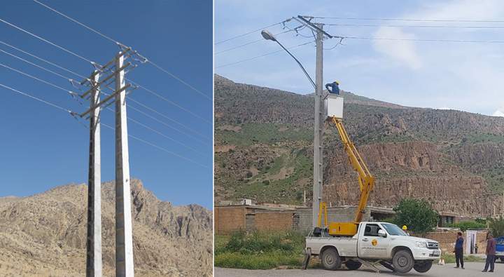 آغاز بهینه سازی شبکه های برق رسانی در 19 روستای شهرستان فلارد