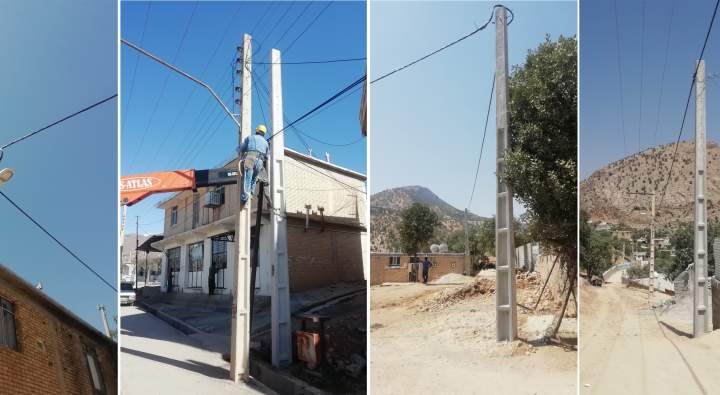 اجرای 5 پروژه برق رسانی در سطح شهرستان اردل به ارزش 14 میلیارد ریال
