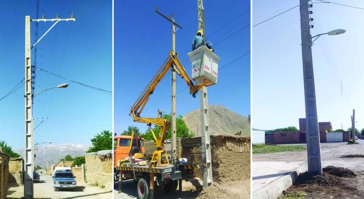 اجرای سه پروژه برق رسانی در شهرستان بروجن 