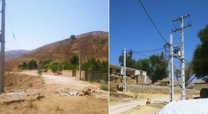 برق رسانی به دو روستای سخت گذر در شهرستان کوهرنگ