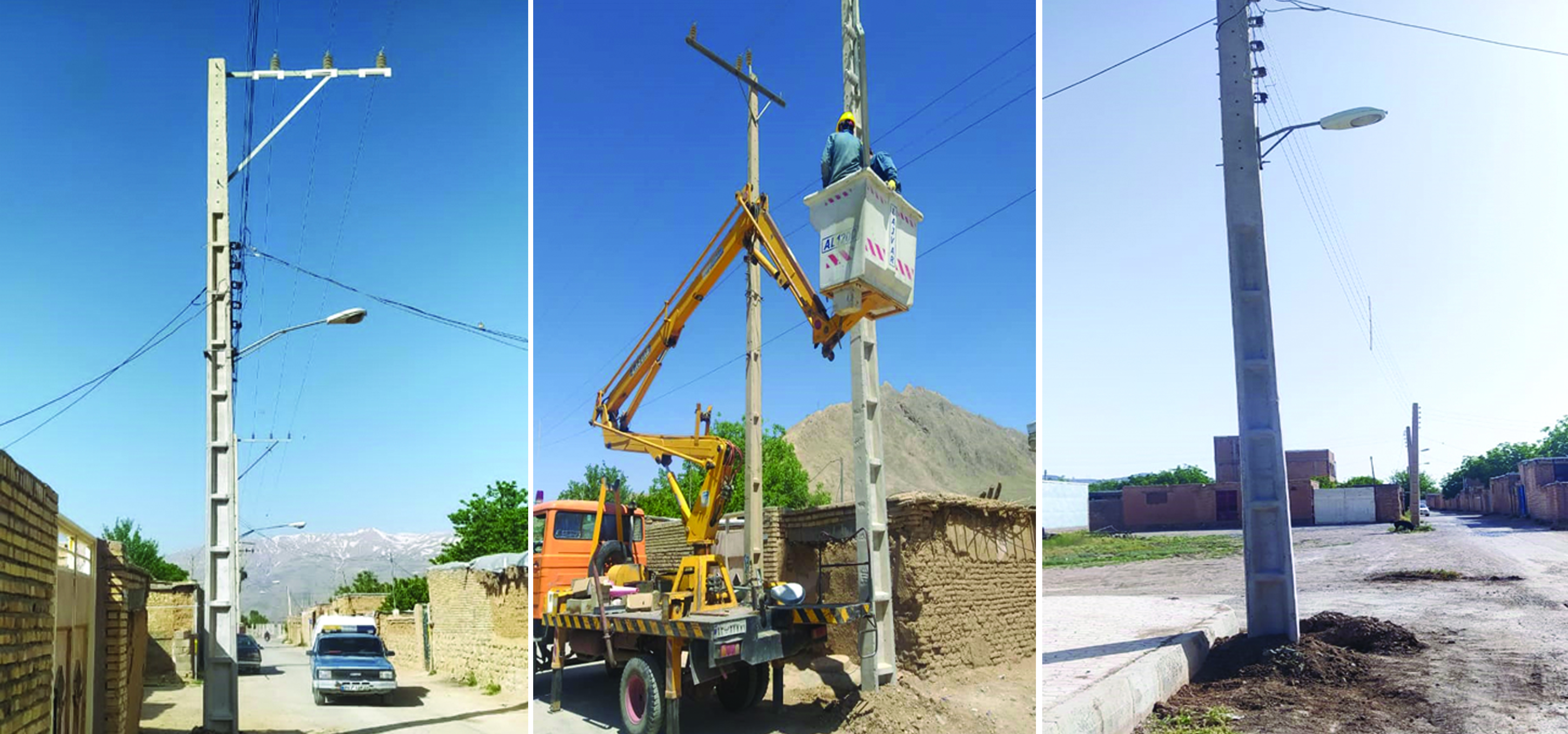 اجرای سه پروژه برق رسانی در شهرستان بروجن 