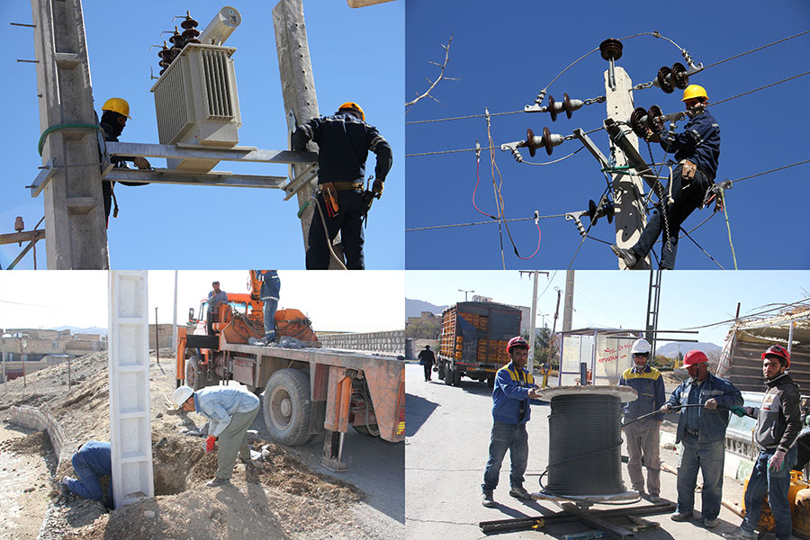 افتتاح  40 پروژه شركت توزيع نيروي برق استان چهار محال وبختياري در دهه مبارك فجر